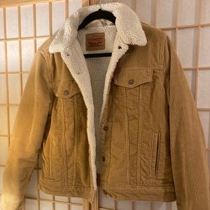 Levi’s Original Sherpa Corduroy Trucker Jacket